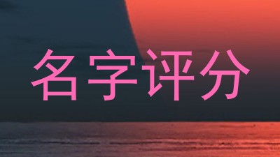 名字评分