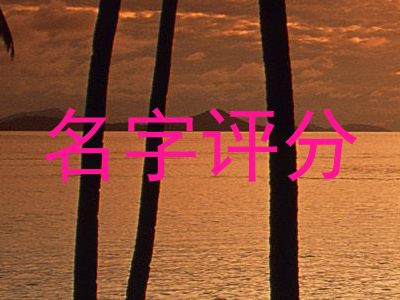 名字评分