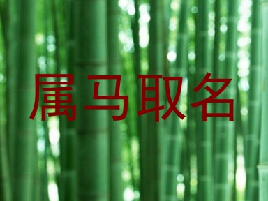 属马取名