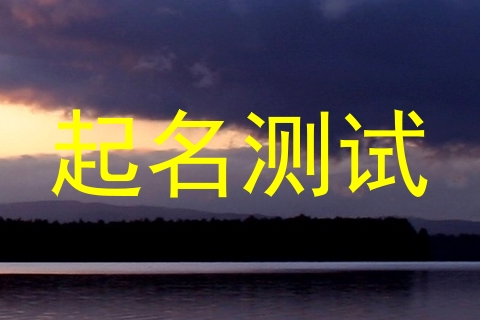 起名测试