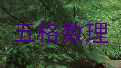 五格数理