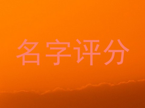 名字评分