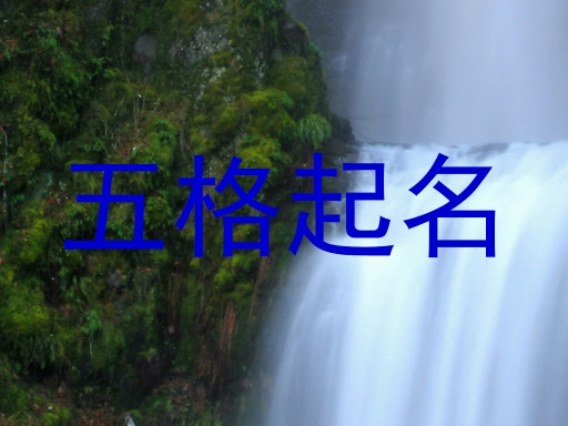 五格起名