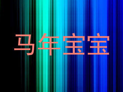 马年宝宝