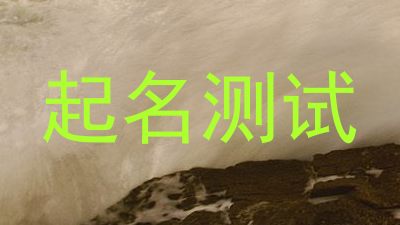 起名测试