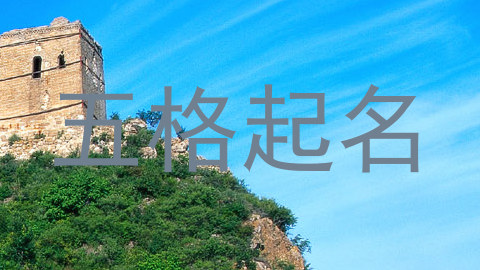 五格起名