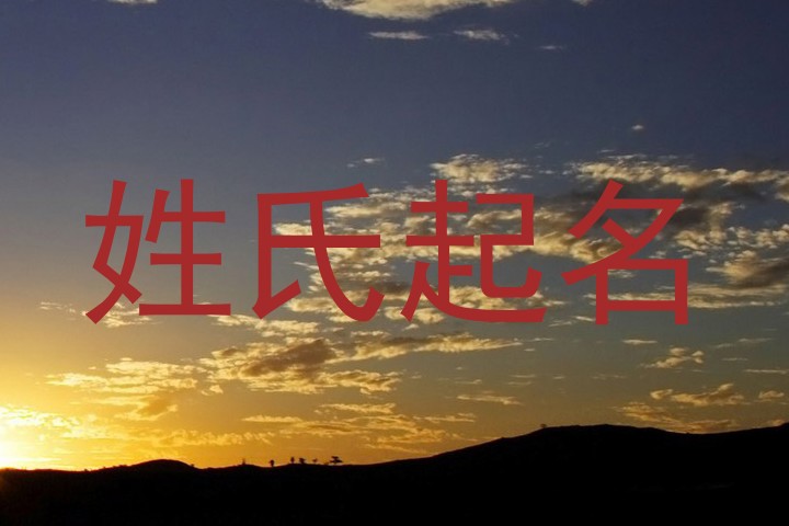 姓氏起名