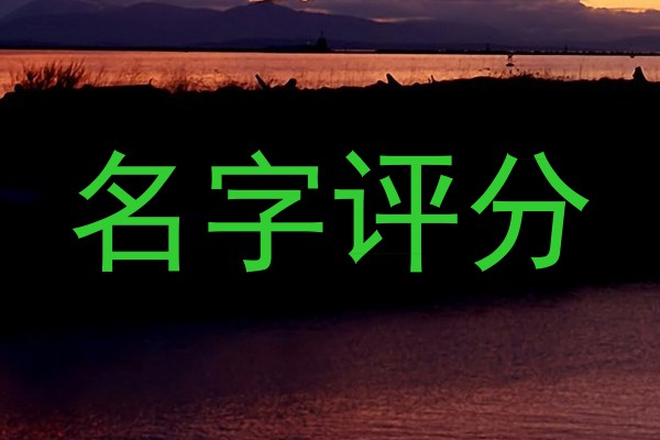名字评分