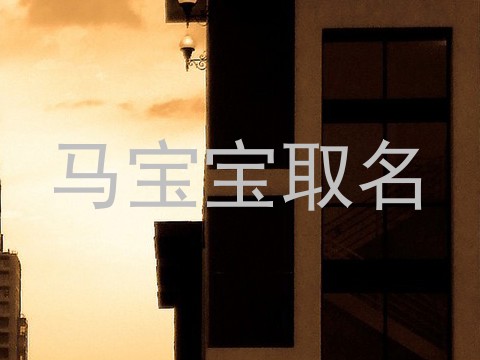 马宝宝取名