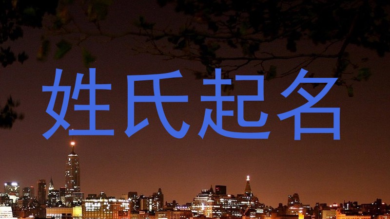 姓氏起名