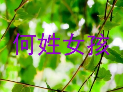 何姓女孩