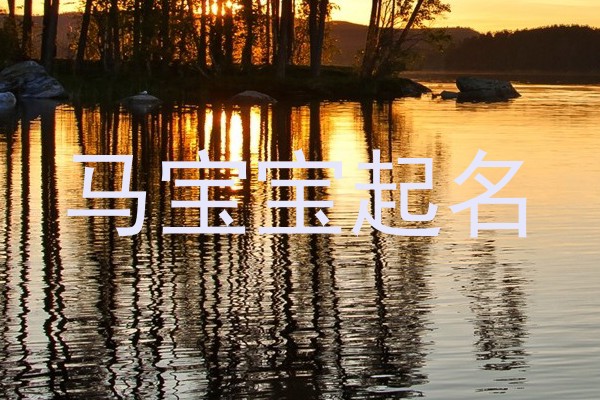 马宝宝起名