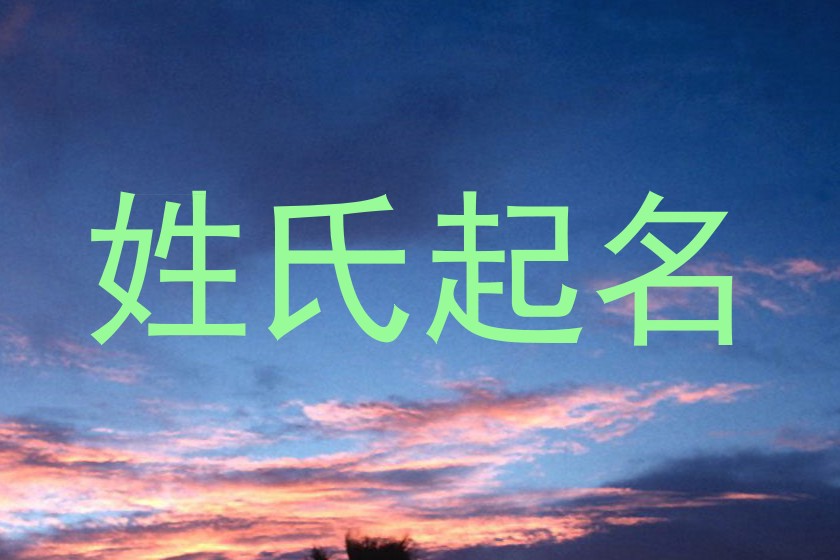 姓氏起名