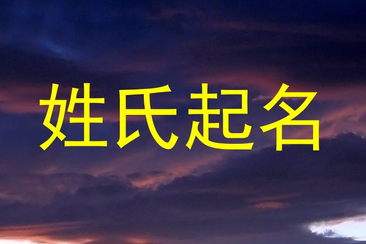 姓氏起名