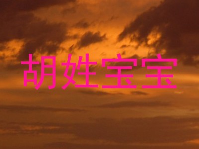 胡姓宝宝
