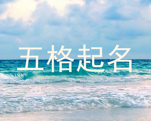 五格起名