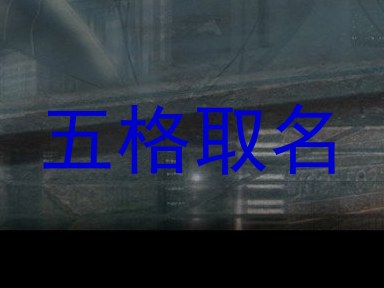 五格取名