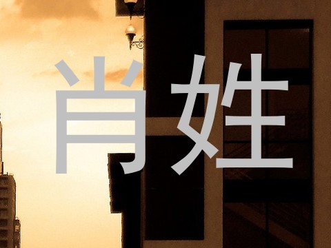 肖姓