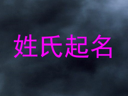 姓氏起名