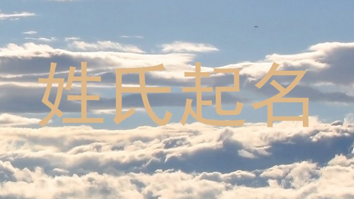 姓氏起名