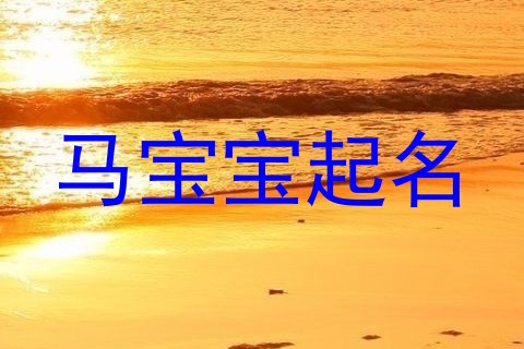 马宝宝起名