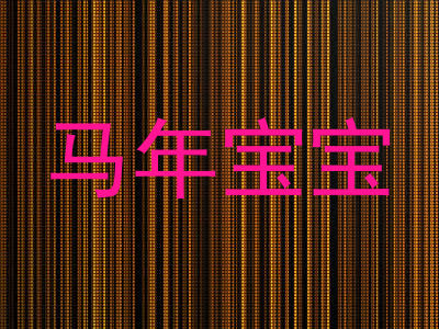 马年宝宝