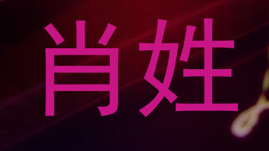 肖姓