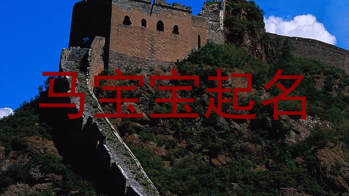 马宝宝起名