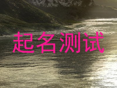 起名测试