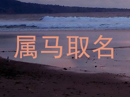 属马取名