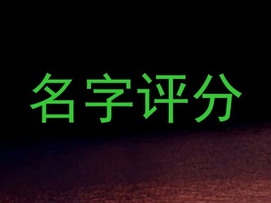 名字评分