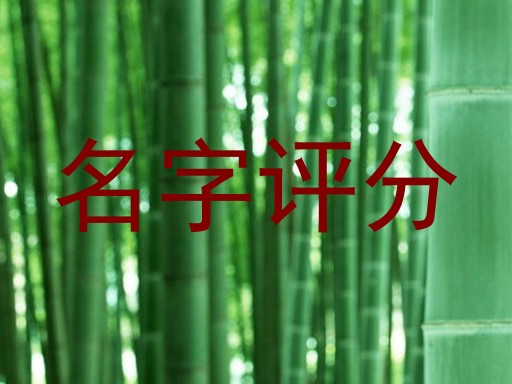 名字评分