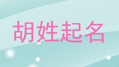 胡姓起名