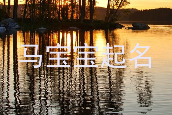 马宝宝起名