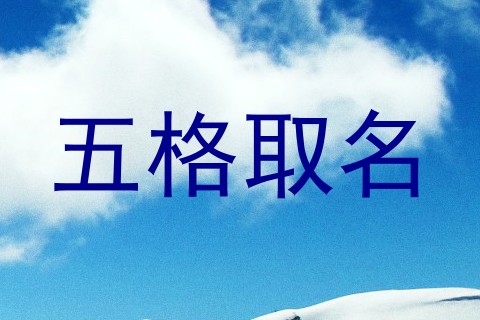 五格取名