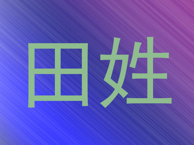 田姓