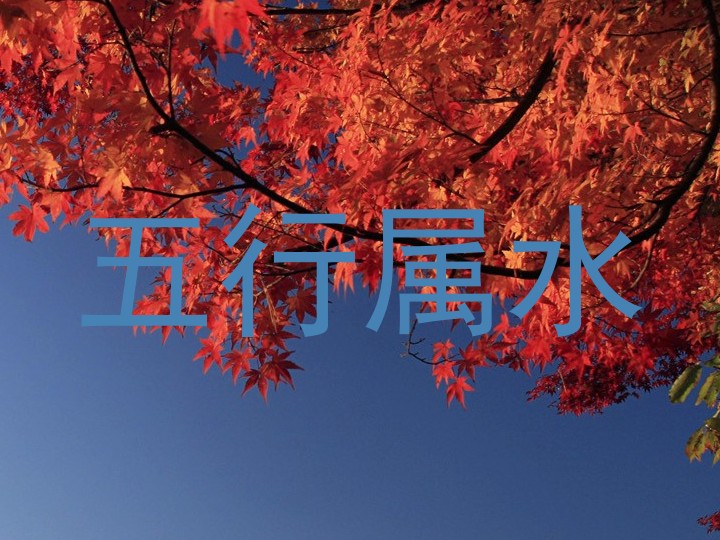五行属水