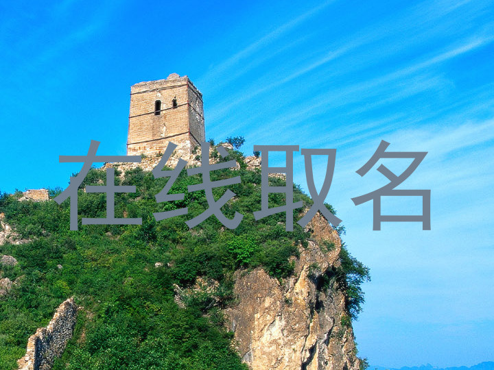 在线取名