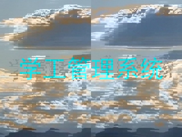 学工管理系统