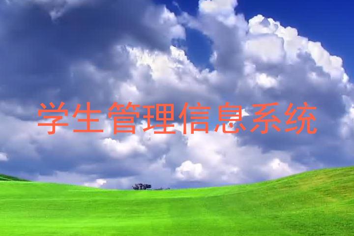 学生管理信息系统