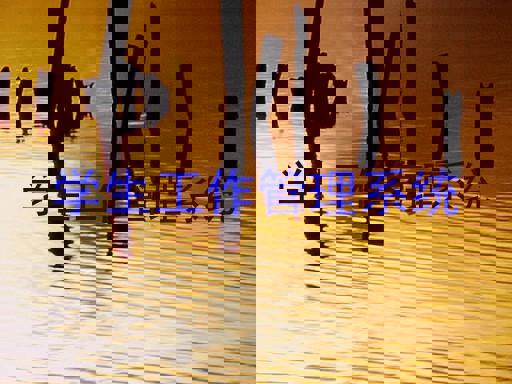 学生工作管理系统