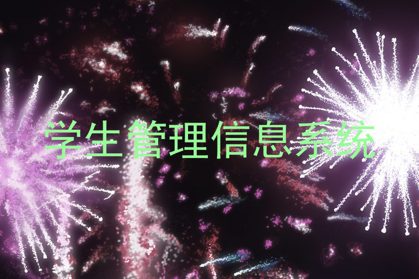 学生管理信息系统