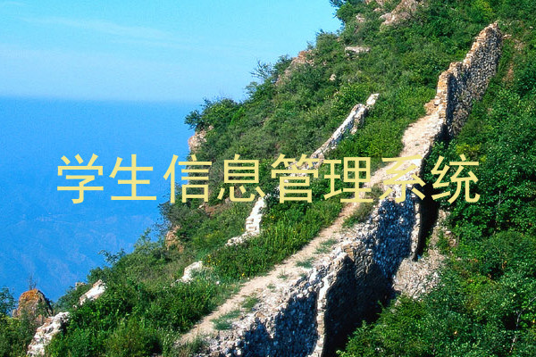 学生信息管理系统