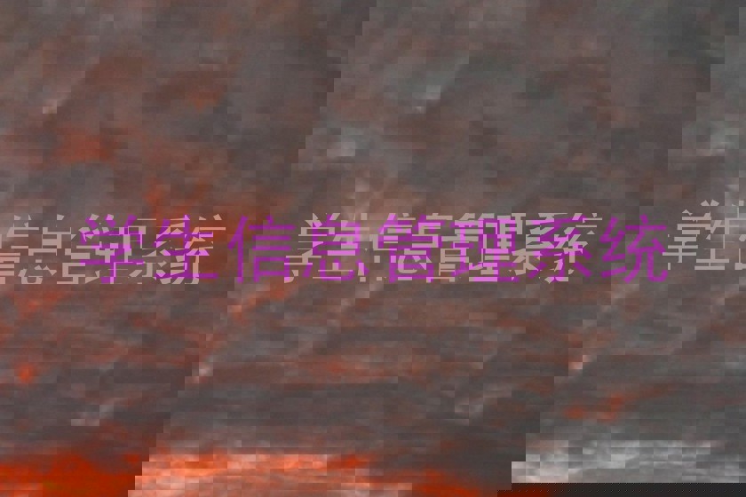 学生信息管理系统