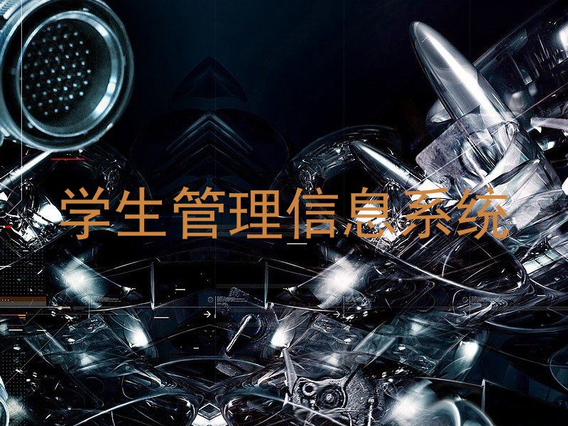 学生管理信息系统