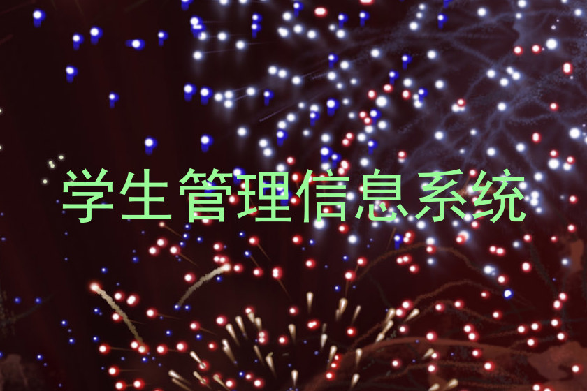学生管理信息系统