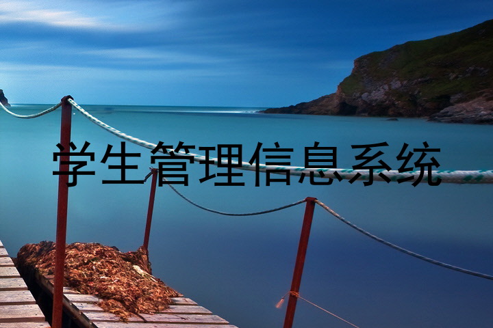 学生管理信息系统