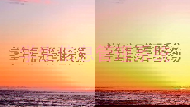 学生信息管理系统