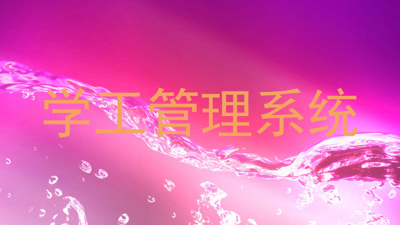 学工管理系统