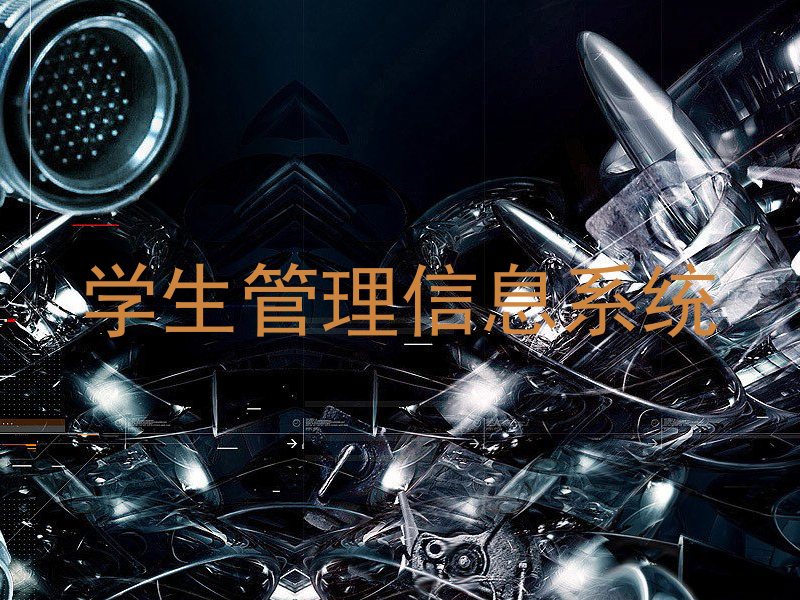 学生管理信息系统